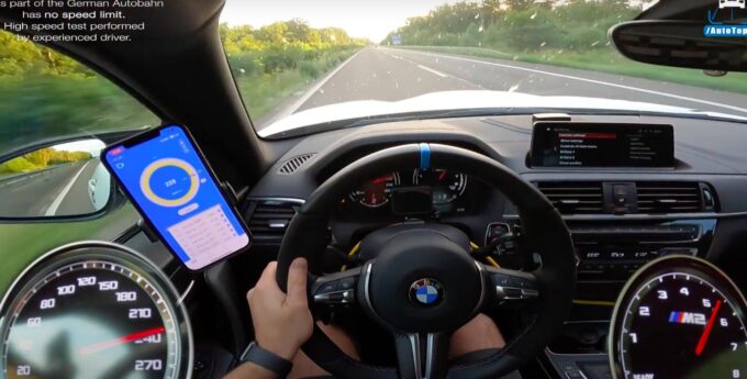 850-konne BMW M2 Competition chciało rozlecieć się przy 300 km/h! Szokujący „test” na autobahnie [WIDEO]