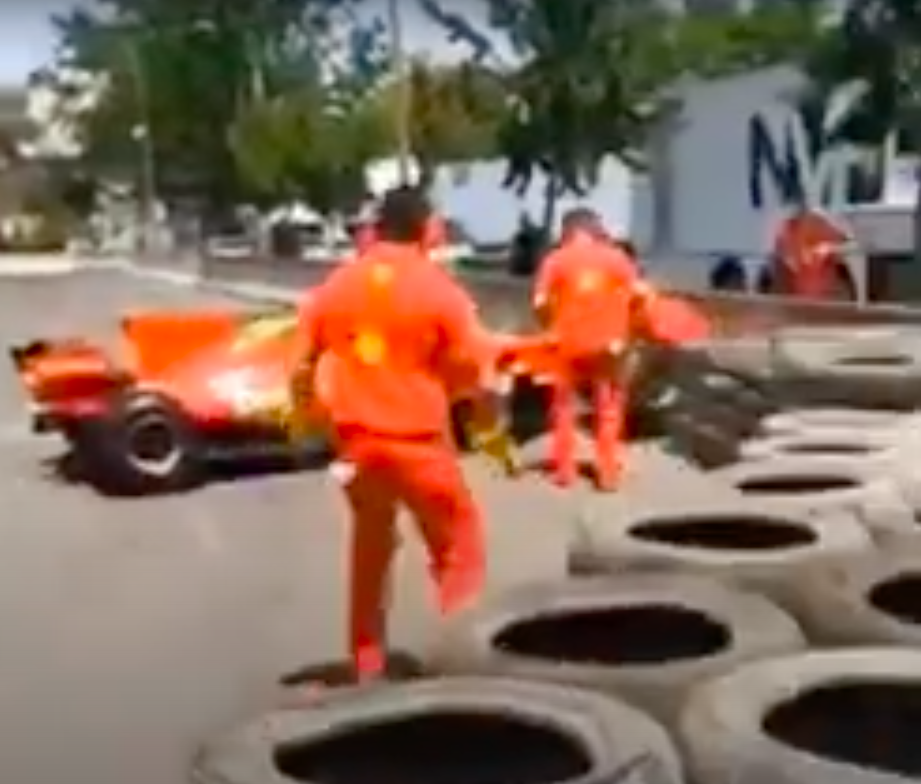 ferrari-f1-wypadek-amputacja-nogi