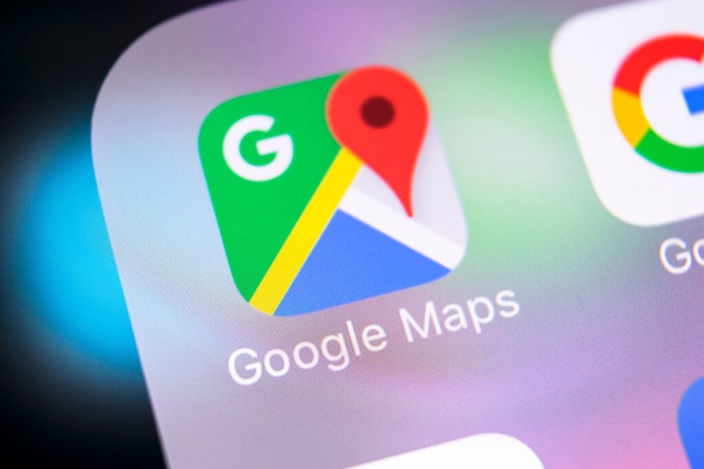 Google Maps aplikacja