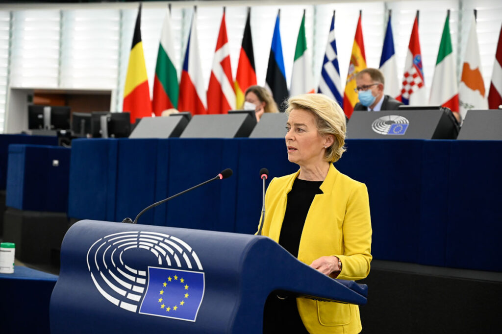 Ursula von der Leyen, przewodnicząca Komisji Europejskiej