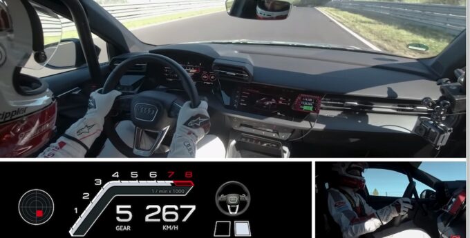 Audi potwierdza przewagę dzięki technice. RS3 z rekordem Nürburgring [WIDEO]